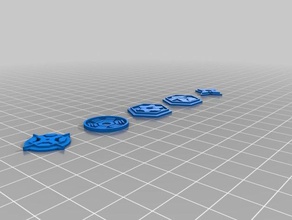 legion token gesetzt werden 3d-drucken star wars 3d print model - Mito3D