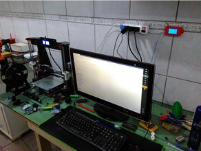 power meter abdecken hobby Netzteil 3d print model - Mito3D