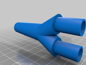shisha de narguilé duo adaptateur ancienne version passe-temps l'adaptateur la pipe 3d print model - Mito3D