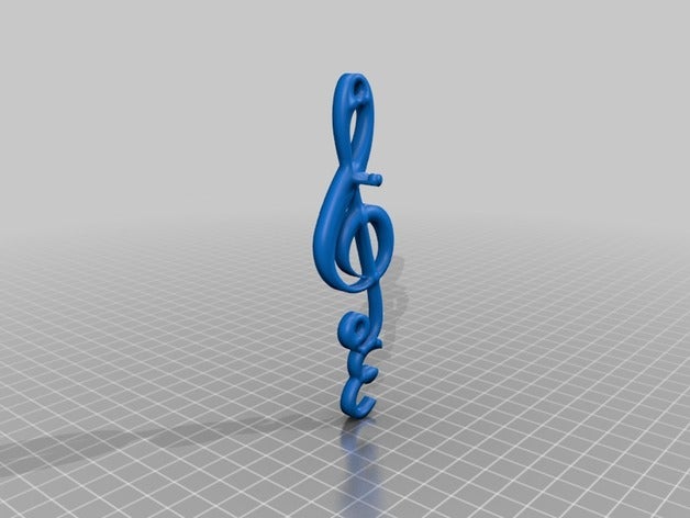 düdük e Destek müzik destek 3D print model - Mito3D