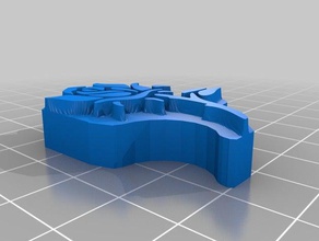 rose Stempel 3d-drucken 3d print model - Mito3D