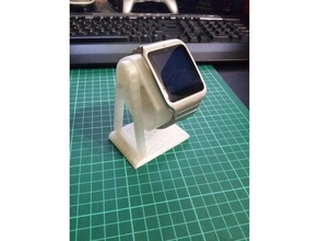 stand-Uhren smartwatch3 - Organisation die smartwatch 3 smartwatch-Halter stehen sony stand Uhr Inhaber 3d print model - Mito3D