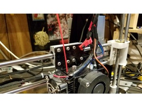cable fastener 3d printer accessories anet a8 upgrade 3d print model - Mito3D