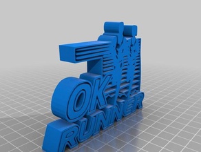 ok runner 3d printing 3d print model - Mito3D