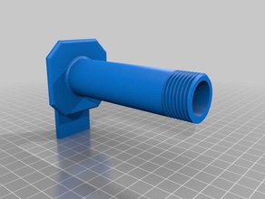 filament holder smaller reel holes 3d printing printer 2x spool 3d print model - Mito3D