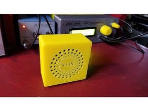 ubitx speaker enclosure electronics 3d print model - Mito3D