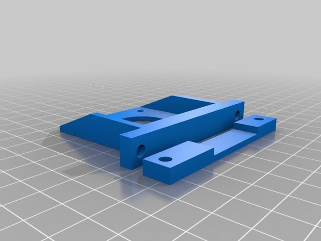am8 hd bowden support left right 3d printer parts anet a8 prusa i3 3D print model - Mito3D