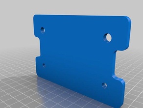 tevo tarantula eixo y transporte inferior a placa de substituição Impressora 3d peças eixo-y 3d print model - Mito3D