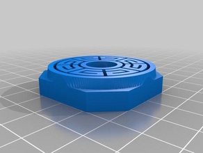 mandala de timbre 3d print model - Mito3D