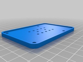 raspberry pi-Basis dynamixel bioloid Rahmen in der Robotik pi 3d print model - Mito3D