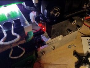 tevo tarantula - mounts circuit board endstops 3d printer parts endstop limit switch mount mod upgrade y-axis z axis 3d print model - Mito3D