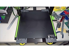 swapable ultrabase soportes de tevo tornado Impresora 3d las piezas impresión la cama alivio tensión swap 3d print model - Mito3D