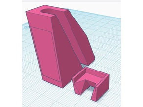oculus rift wall mount no holes household 3d print model - Mito3D