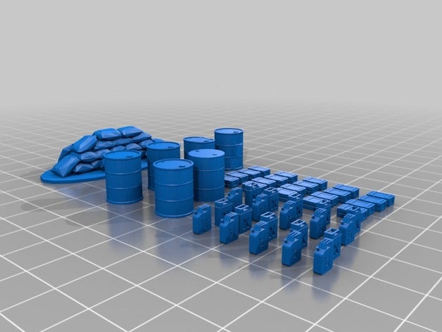 estiba conjunto modelos 3D print model - Mito3D