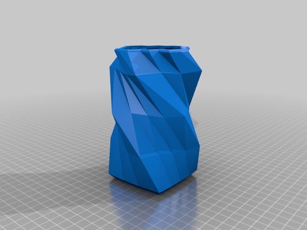 sinueuse les conteneurs 3D print model - Mito3D