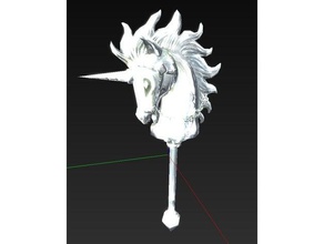 hobby horse iv props alice cosplay madness prop returns weapon 3d print model - Mito3D