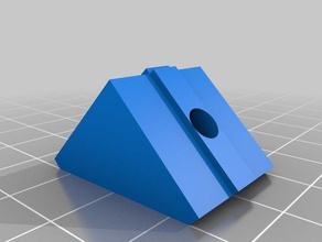 2020 perfil colchete angular direito Impressora 3d de peças 3d print model - Mito3D