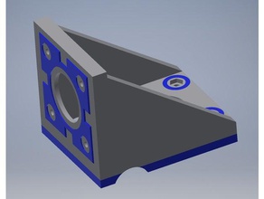 ultimaker 2 feeder holder integradted anti-vibration 3d printer accessories 3d print model - Mito3D