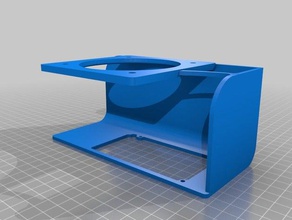 fan holder hephestos i3 80mm 3d printer accessories 3d print model - Mito3D