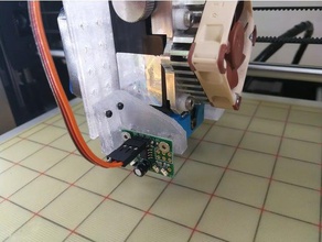 titan aero ir probe mount 3d printer extruders dc42 holder z 3d print model - Mito3D