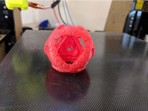 potenza sfera art frattale trippy 3d print model - Mito3D