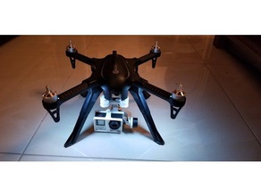 contixo f17 bugs 3 drone landing gear risers r c vehicles 3d print model - Mito3D