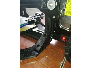 châssis de soutien zy verser zonestar z5mr2 L'imprimante 3d pièces 3d print model - Mito3D