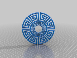 greco ornamento arredamento 3d print model - Mito3D