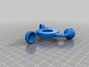 air spinner physics & astronomy fidget 3d print model - Mito3D