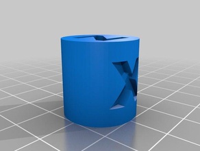 20 mm calibration cylinder 3d printing tests 3d print model - Mito3D