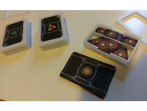 twilight imperium 4 Auflage minimalistischen race-box Spielzeug & game Zubehör storage box 3d print model - Mito3D