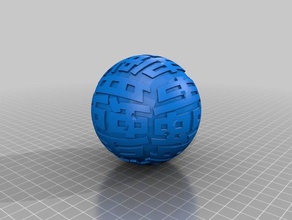 bola de queixo símbolo sinais e logotipos 3d print model - Mito3D