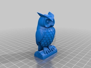 owl hanger cover 3d printing 3d print model - Mito3D