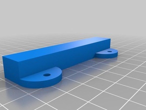 delta arm cutting jig 3d printer parts 6 mm rod 3d print model - Mito3D