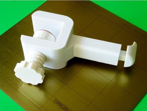support de bobine - clamp étagère au-dessus l'imprimante 3d Imprimante accessoires filament plateau serrage 3d print model - Mito3D