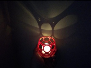 aureole tealight decor candle candles holder decoration tea light 3d print model - Mito3D