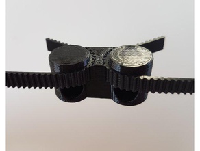 y support de ceinture anet a6 L'imprimante 3d pièces mods mise à niveau d'accrochage la fusion 360 y-ceinture-titulaire 3d print model - Mito3D