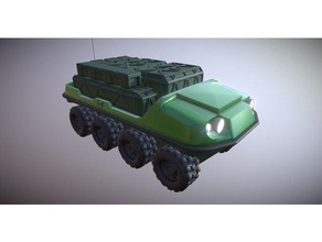 fred atv stargate vehicles chulak electric malp movie props serie sg-1 tv series vehicule 3d print model - Mito3D