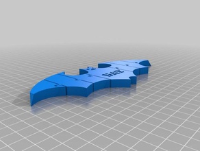 flexi morcego brinquedo & acessórios para jogos animais 3d print model - Mito3D