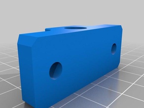 ptfe tube extrusion mount 3d printer parts 3d print model - Mito3D