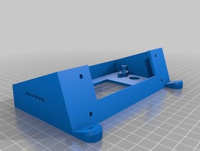 flsun kossel lcd-case 3d printer parts 2020 extrusion delta mini 3d print model - Mito3D