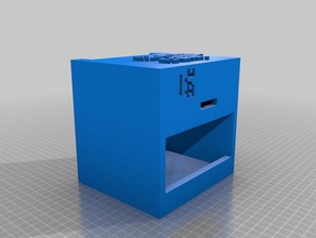 coka cola mini máquina las estructuras de edificios 3d la barra 3d print model - Mito3D