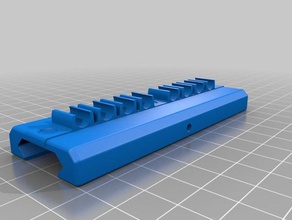 22lr picatinny rail adaptador al aire libre y jardín 3d print model - Mito3D