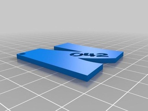 nath042 logo Anahtarlık diy anahtarlıklar kolye youtuber 3d print model - Mito3D