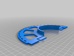 spool divider parametric 3d printer accessories filament freecad 3d print model - Mito3D