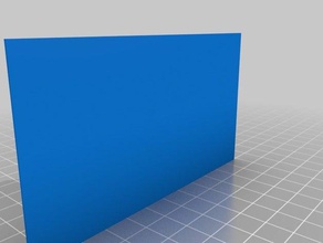 teal card 3d print model - Mito3D