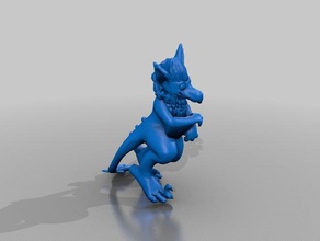 grackleby creatures gib gibserwalden grack miathebat 3d print model - Mito3D