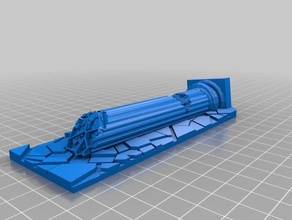 columna romana para acuario 3d printing 3d print model - Mito3D