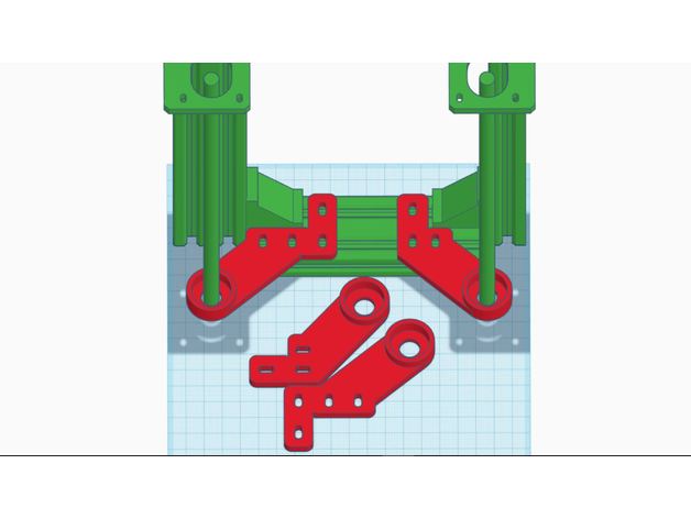 tevo tarantula - rod z sabitleyici Sol Sağ 3d yazıcı parçaları çubuk bıçak bantlama ekseni z-bantlama z-stab z-sabitleyici 3D print model - Mito3D