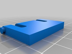 e-blue cobra keyboard stand feet - size small parts eblue 3d print model - Mito3D